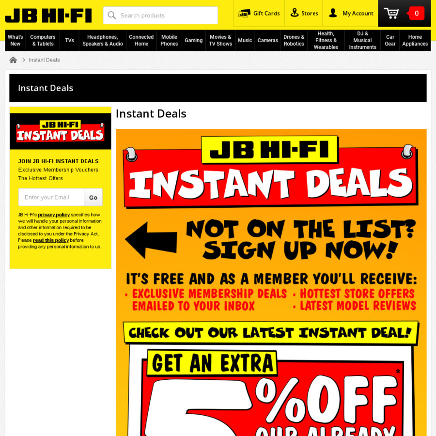 jb hi-fi coupon code 5 off