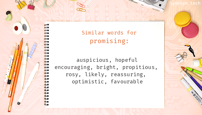 synonym for promising