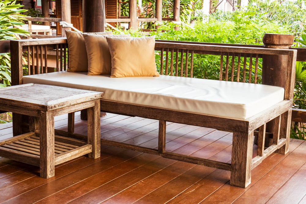 outdoor patio bench cushions