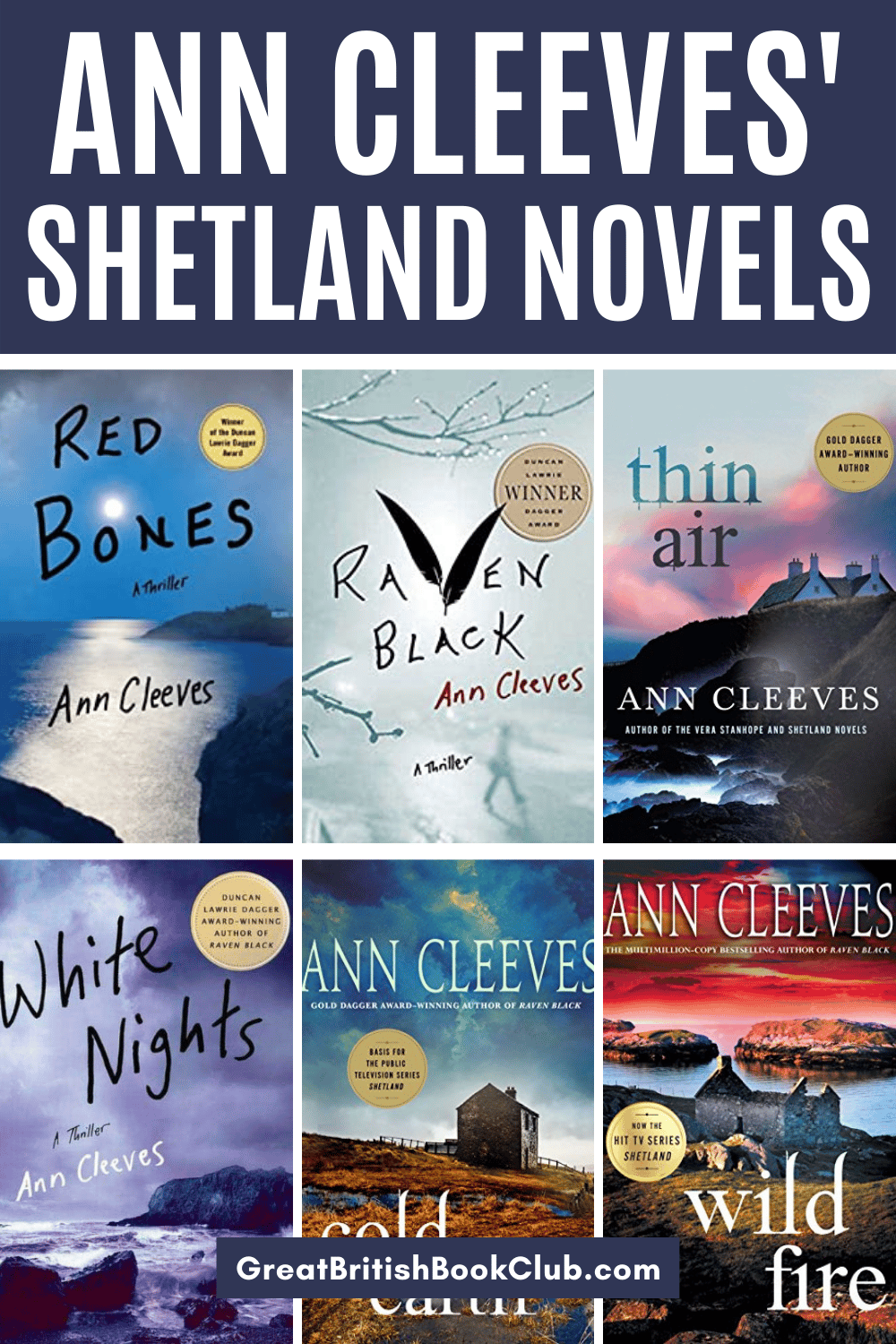 ann cleeves shetland book order