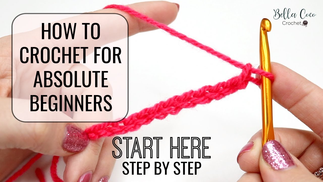 youtube crochet beginner