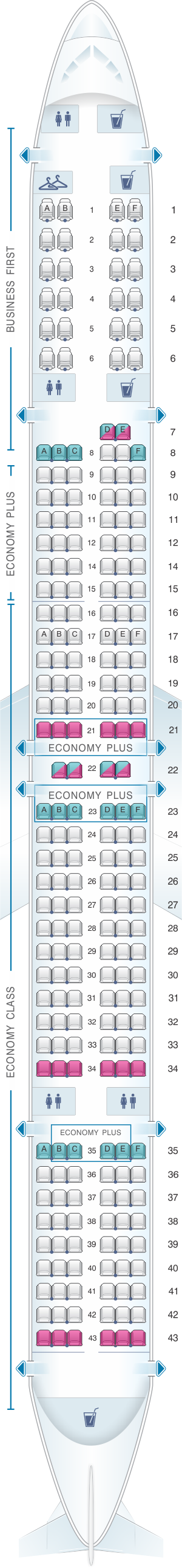 united 757 300 seat guru