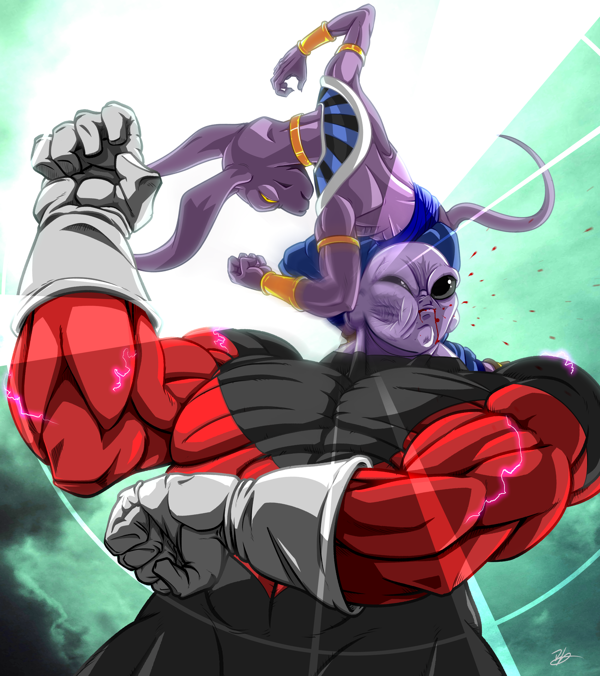 jiren vs beerus