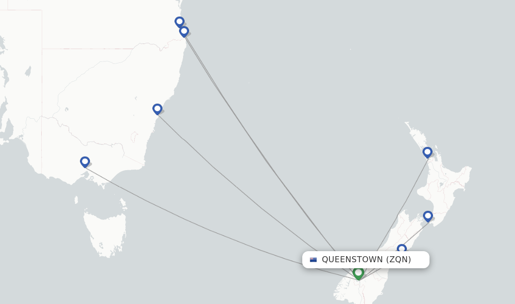 direct flights brisbane to queenstown