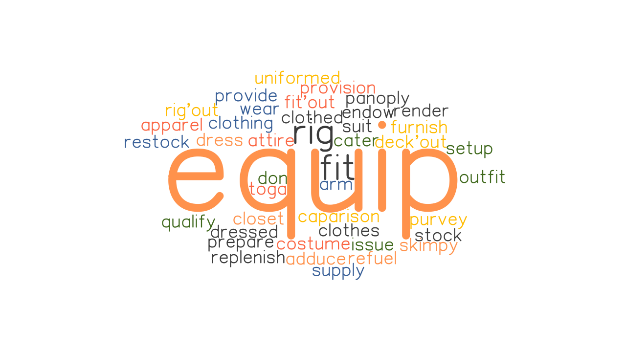 equip synonym