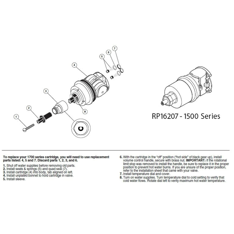 delta shower handle parts