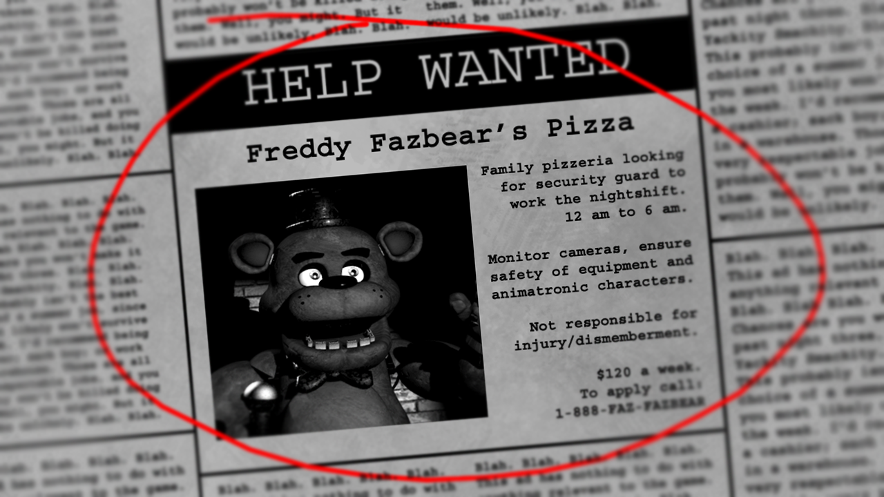 where does fnaf take place