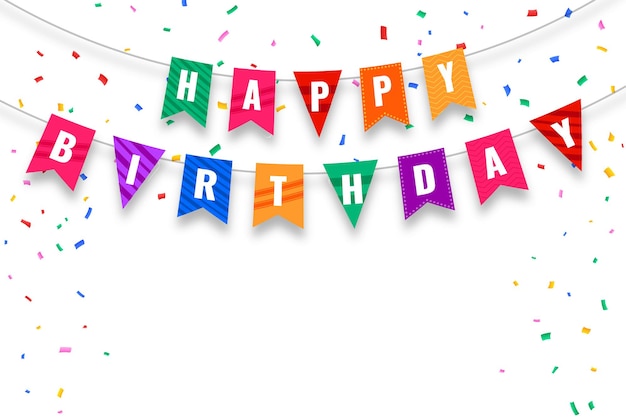 birthday clipart vector