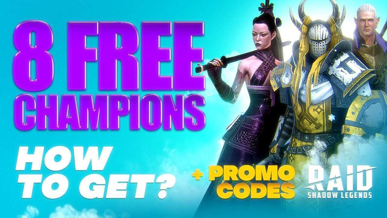 raid shadow legends free champions