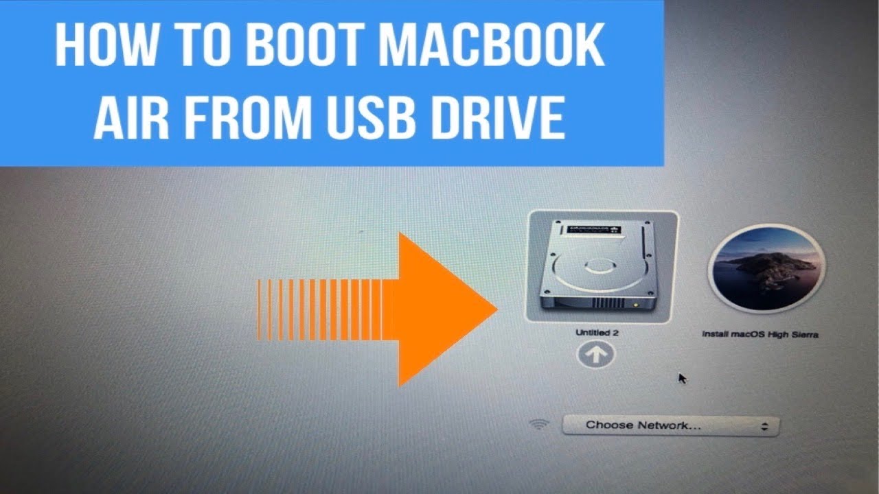 macbook air boot menu