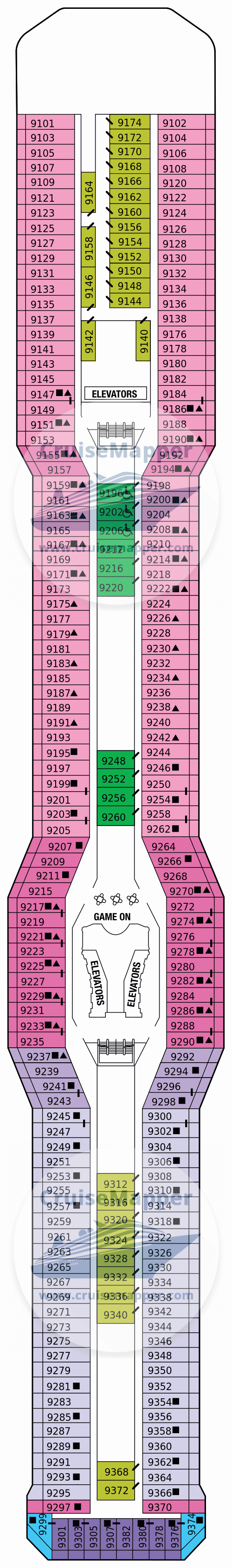 deck plan equinox celebrity