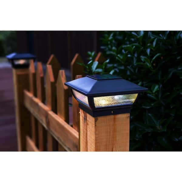 solar post lights