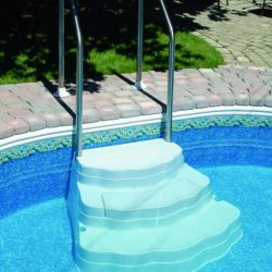 drop in steps for inground pool with liner