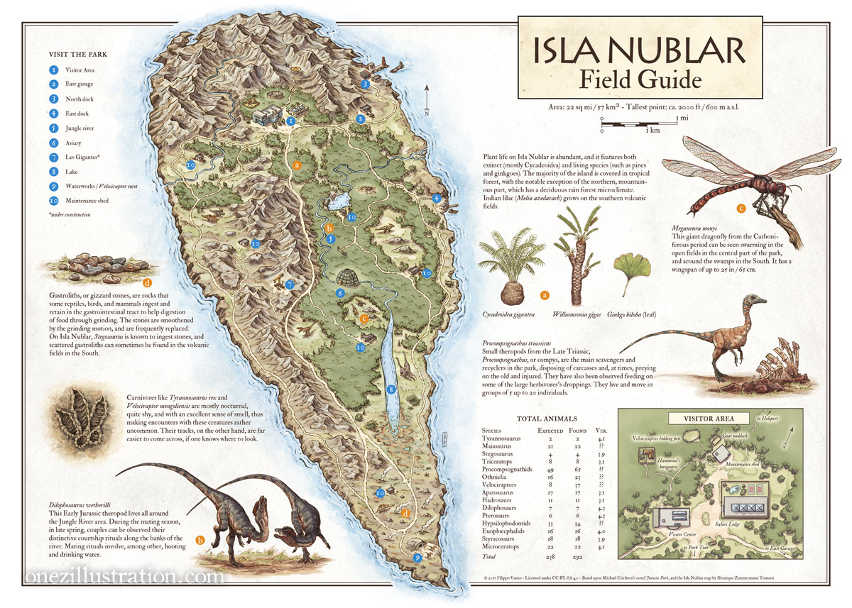 isla nublar map