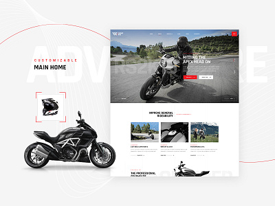 grandprix motorcycle wordpress theme