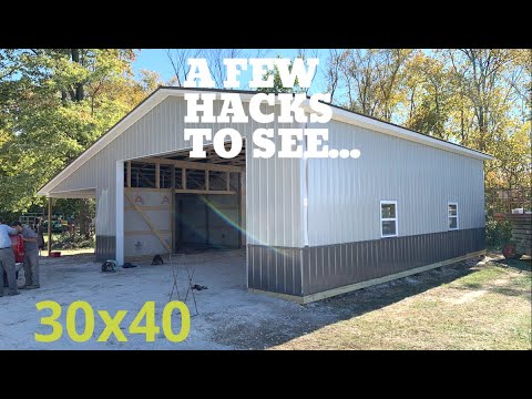 30 x 40 pole barn kit prices