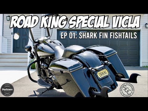 road king fishtail exhaust