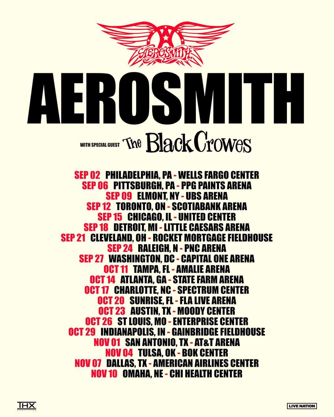 aerosmith setlist 2023 peace out