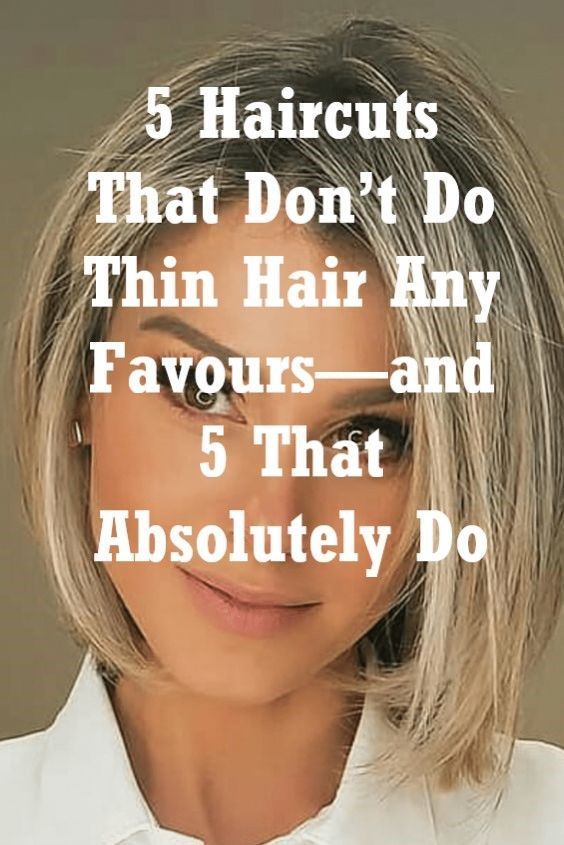 hairstyles for thinning straight hair