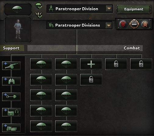 hearts of iron 4 paratroopers template