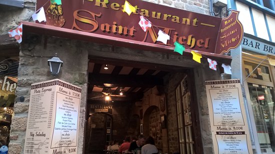 restaurant sur le mont saint michel