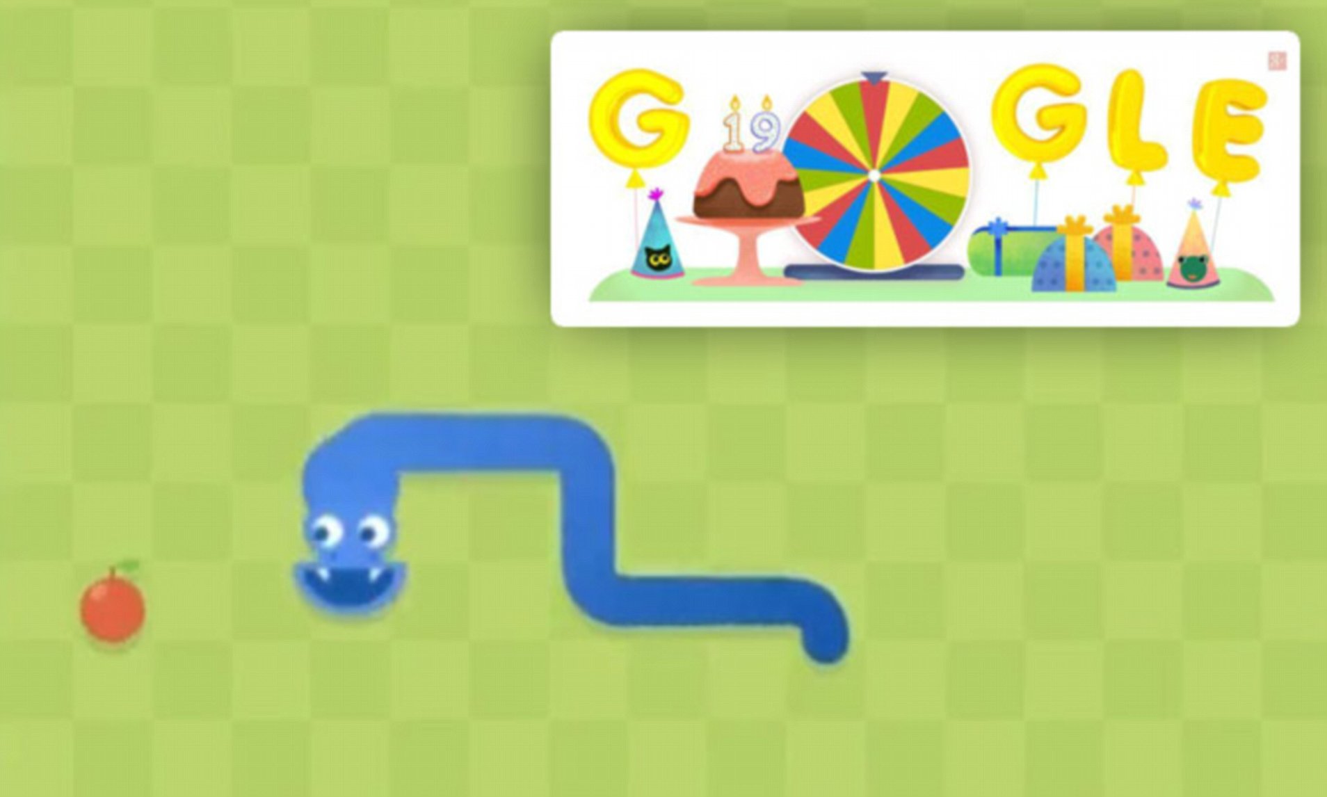 google doodles snake