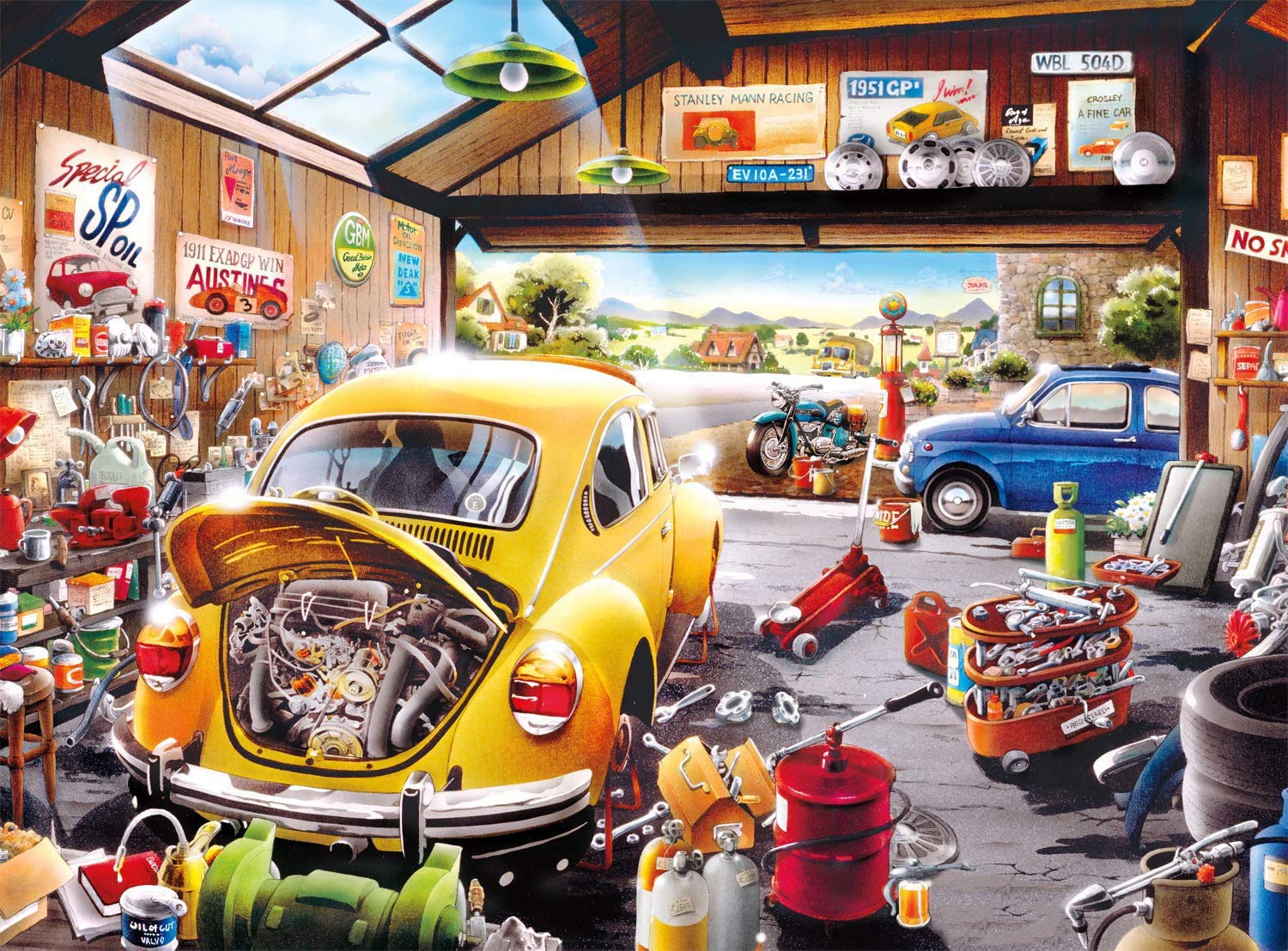 puzzle garage