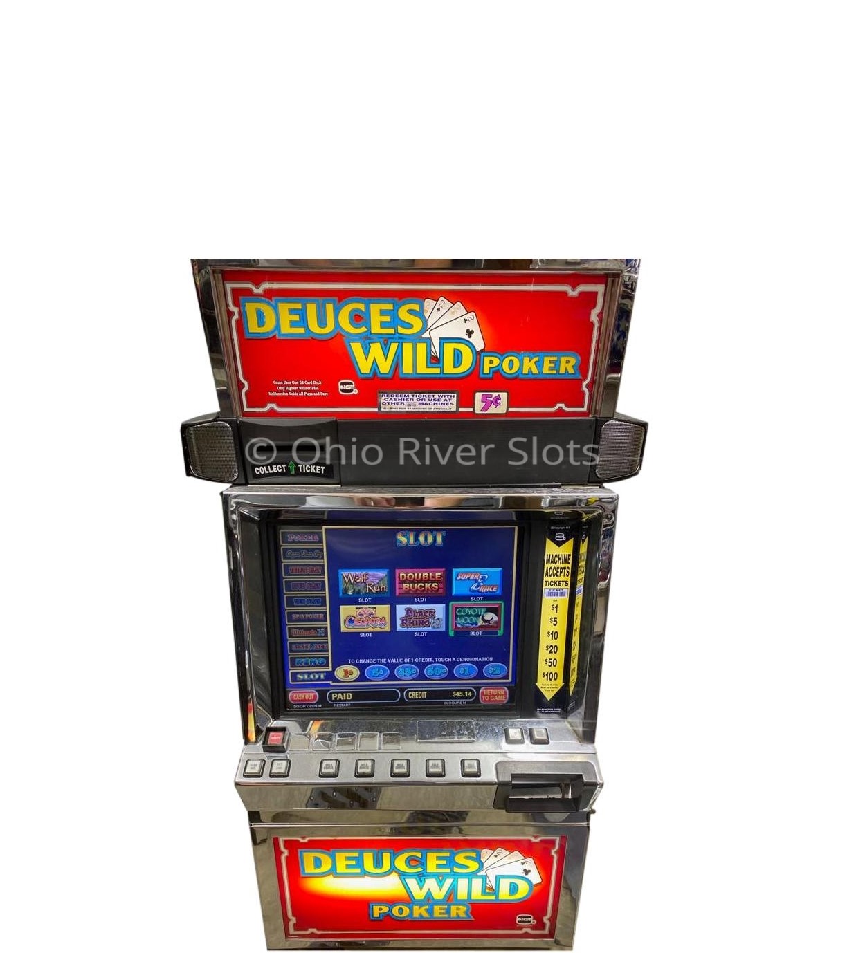 slot machine poker games