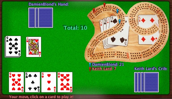 cribbage card game online