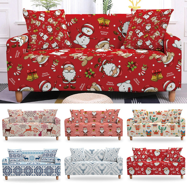 sofa cover christmas