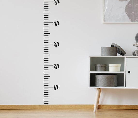 growth chart wall sticker