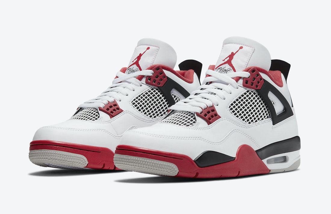 jordan 4s fire red