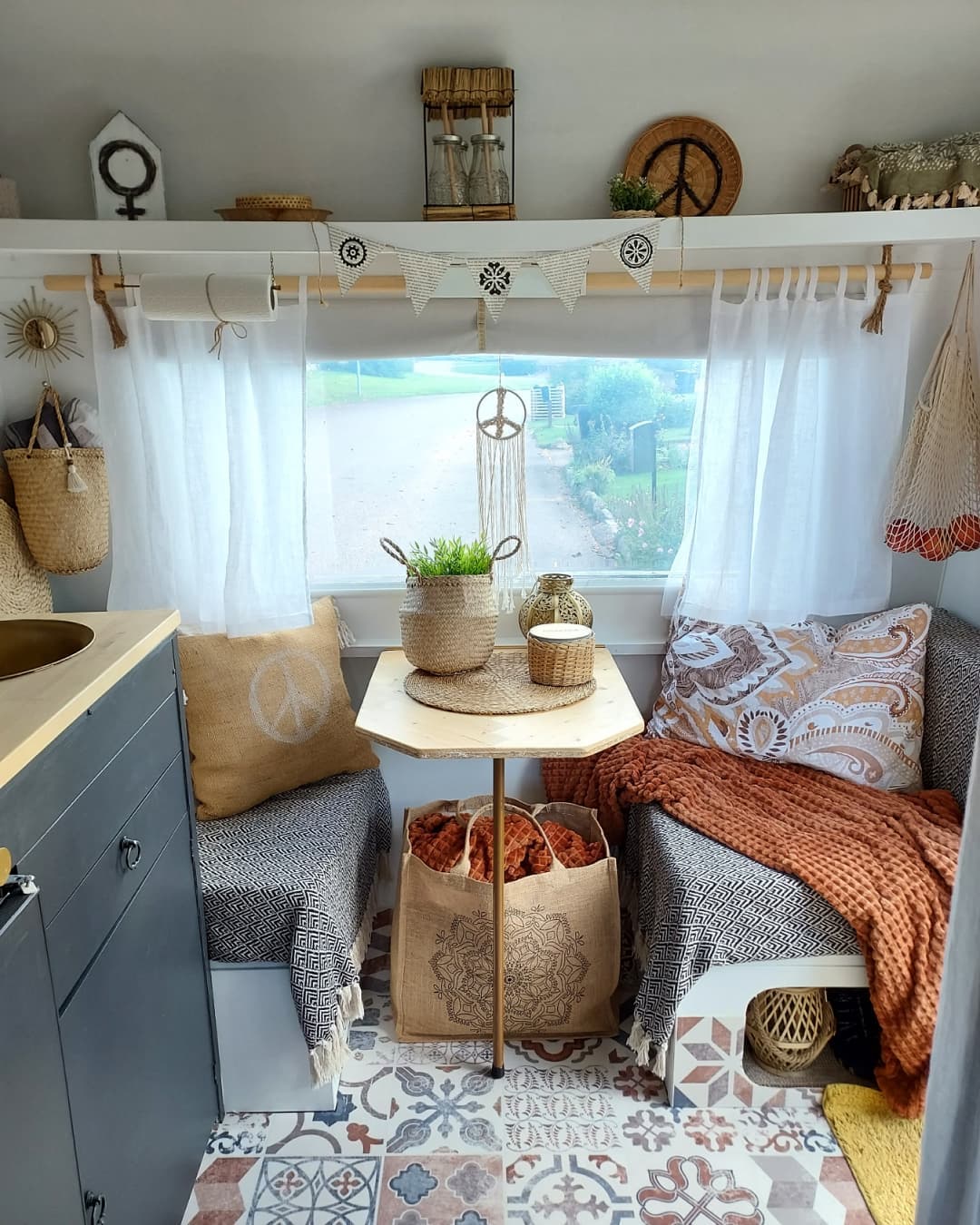 boho caravan