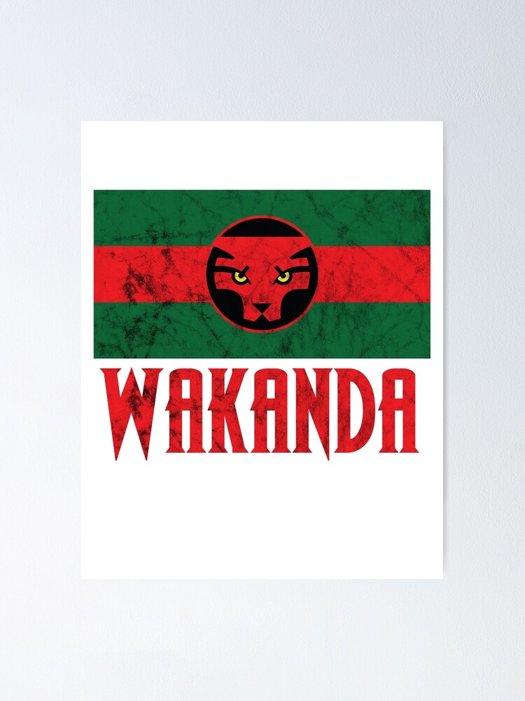 bandera de wakanda