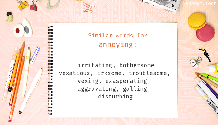 annoying synonym