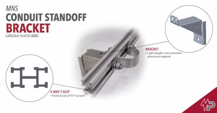 conduit standoff bracket