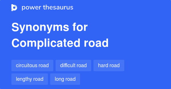 complicated thesaurus