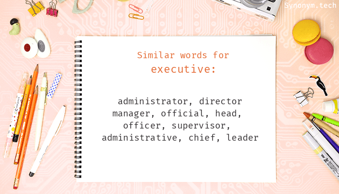 thesaurus executive