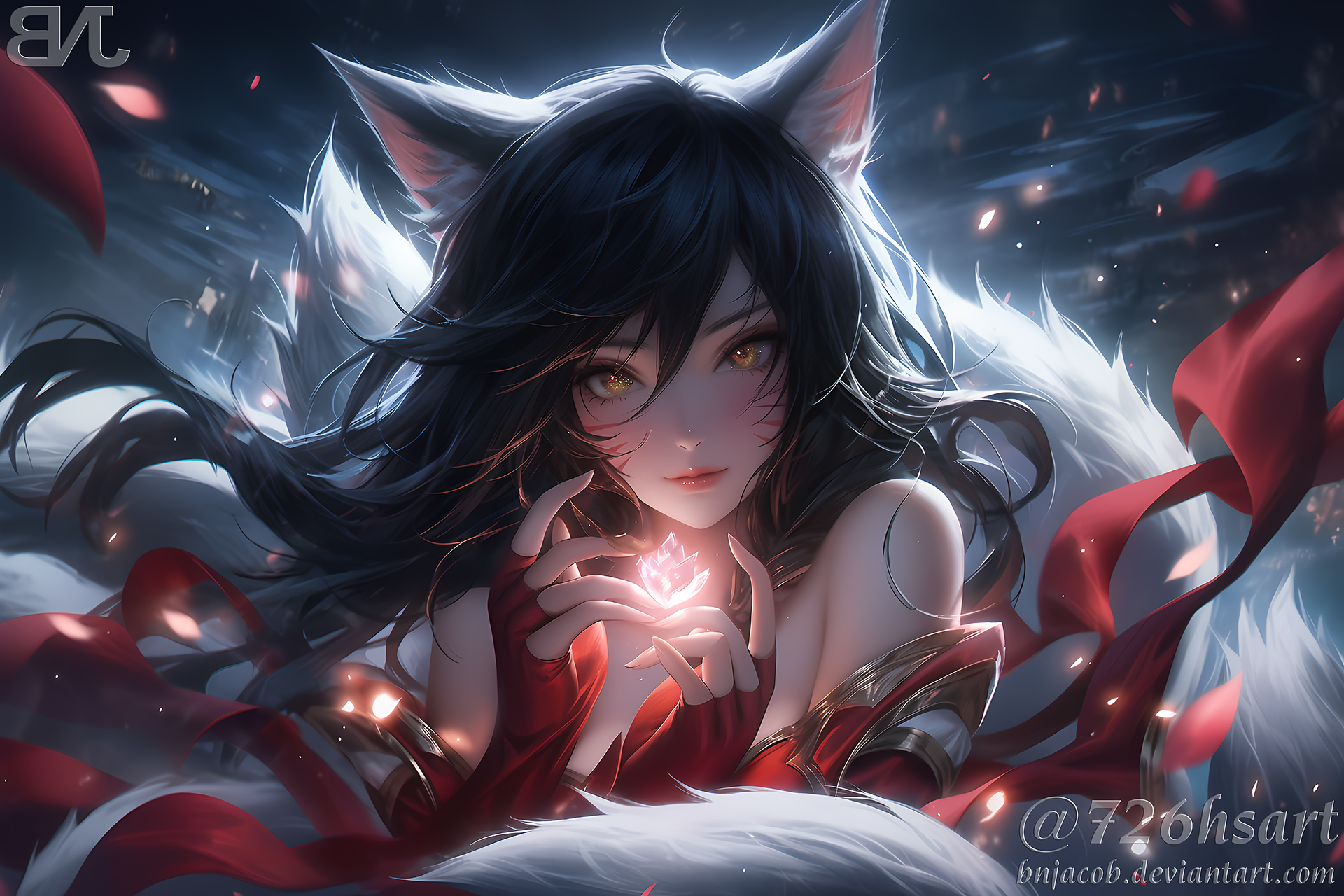 ahri fanart