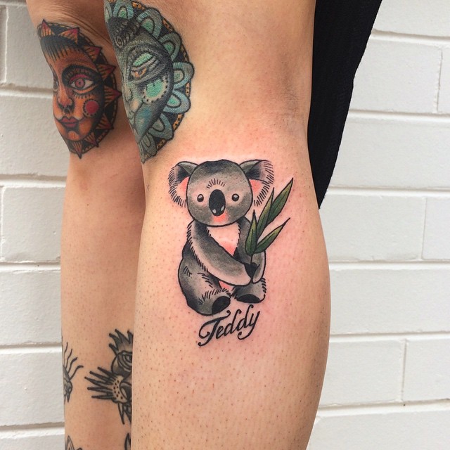 koala bear tattoo