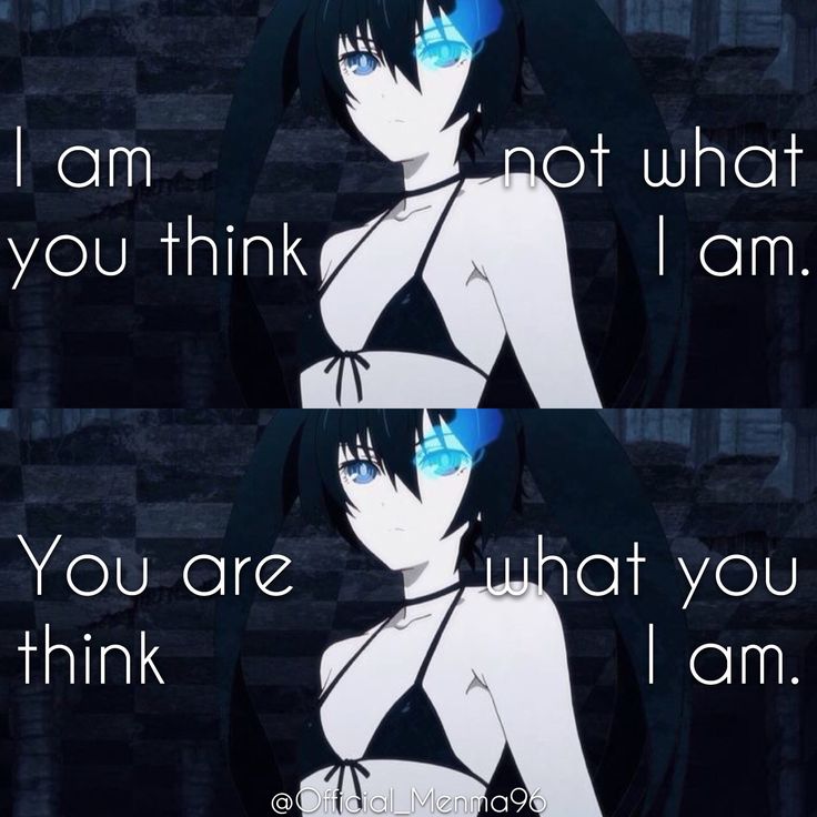 black rock shooter quotes