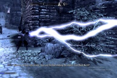 skyrim chain lightning