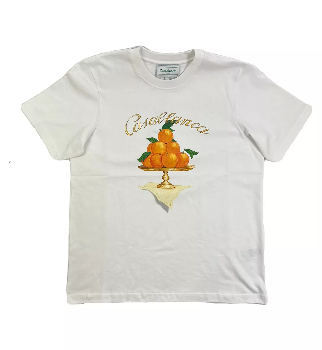 casablanca orange t shirt