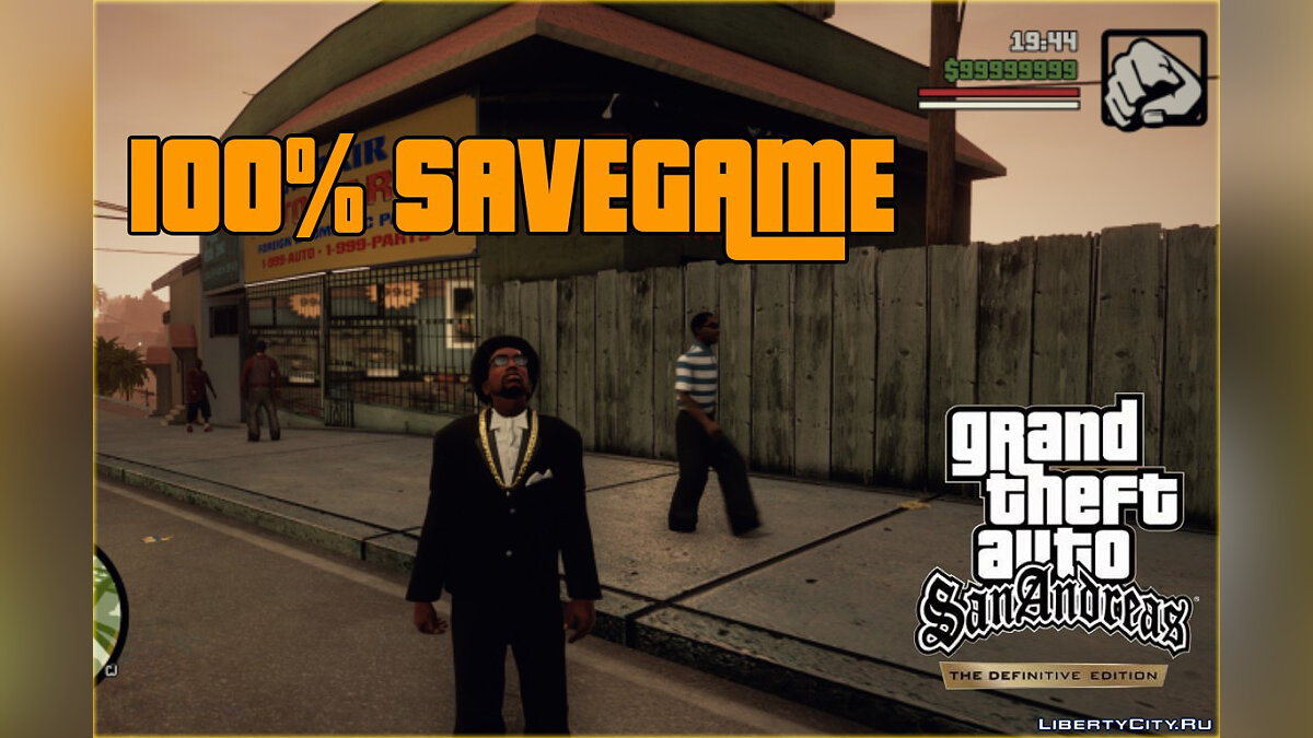 gta san 100 save indir