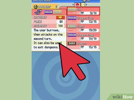 best garchomp moveset