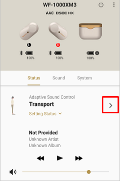 sony wf 1000xm3 turn off noise cancelling