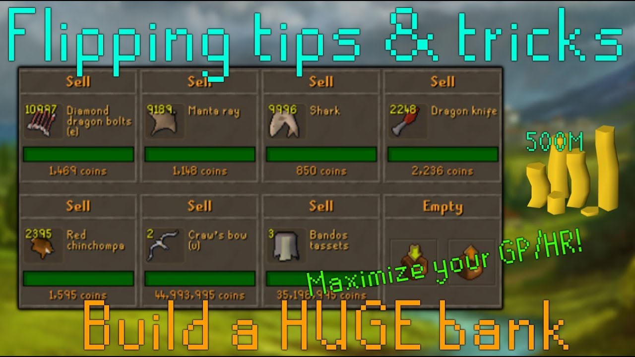 osrs what to flip