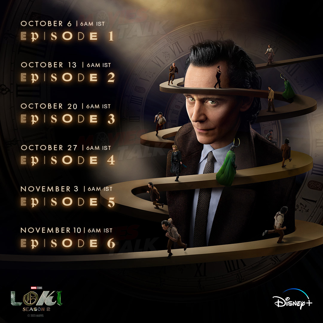 loki season 2 episode 2 release time in india