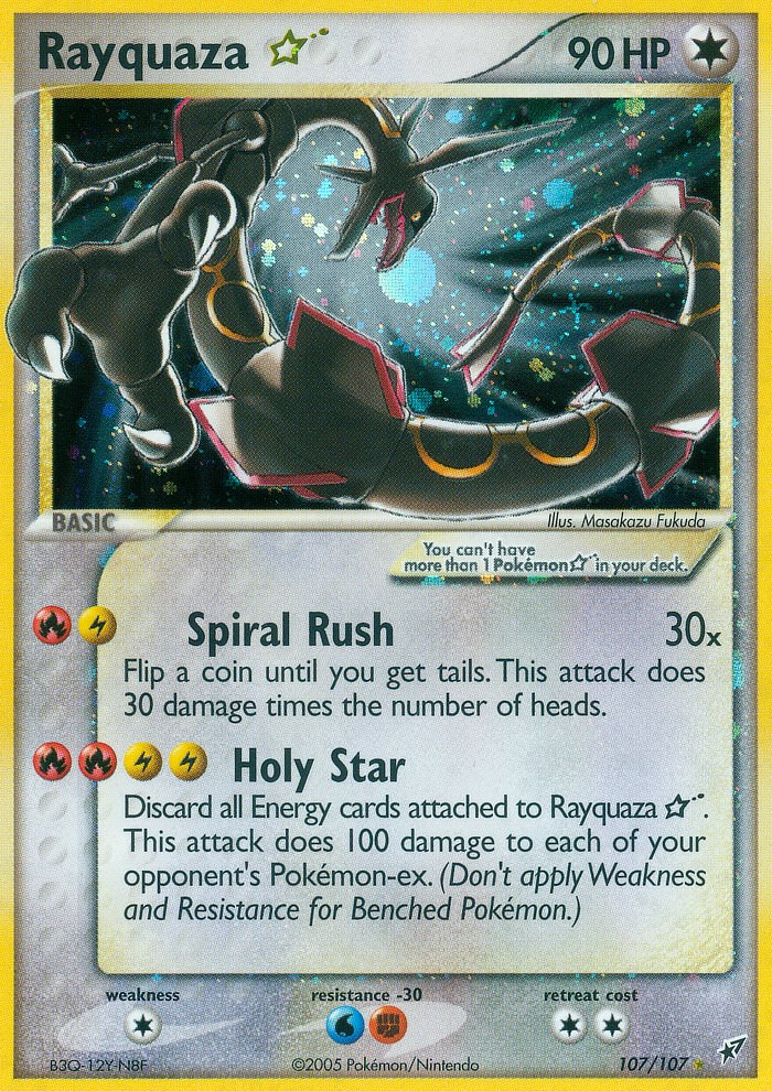 rayquaza gold star