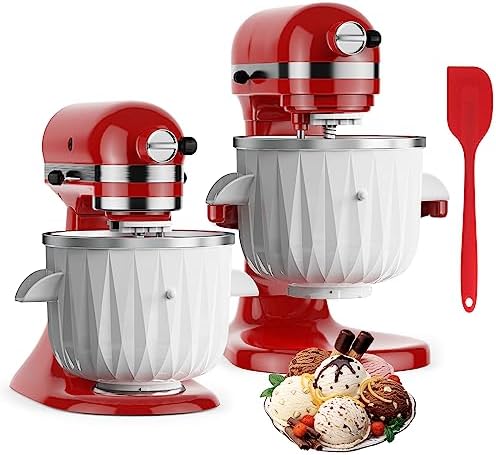 kitchenaid stand mixer ice cream attachment